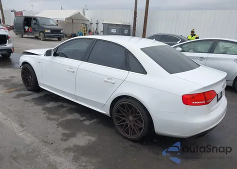 2012 Audi A4 2.0T Premium from USA, damaged, VIN WAUEFAFLXCA067423